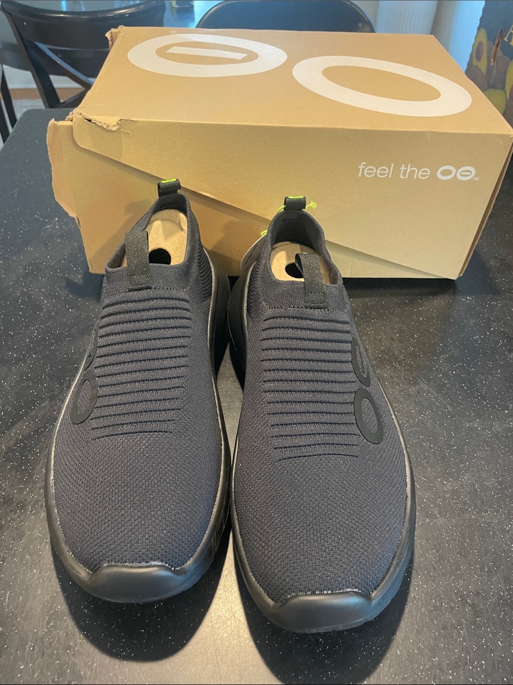OOFOS Men's Oomy Zen Black - Size 12